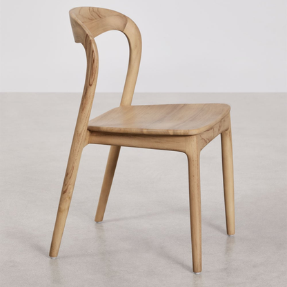 Varmus Teak Wood Garden Chair – Japandi Inspired Design