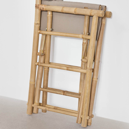 Woody Folding Bamboo Director's Chair – Stylish & Functional