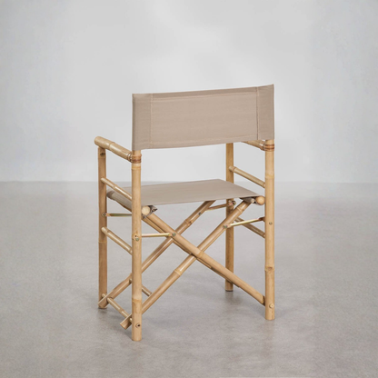 Woody Folding Bamboo Director's Chair – Stylish & Functional