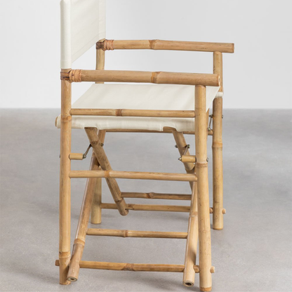 Woody Folding Bamboo Director's Chair – Stylish & Functional