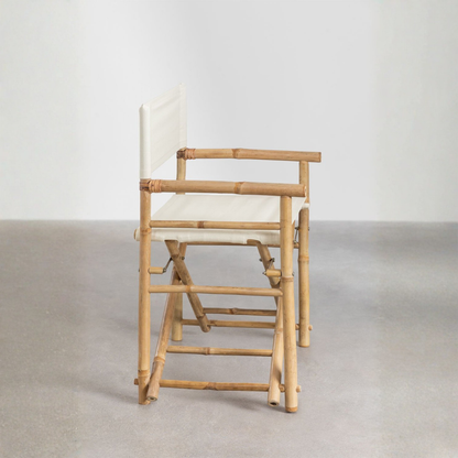 Woody Folding Bamboo Director's Chair – Stylish & Functional
