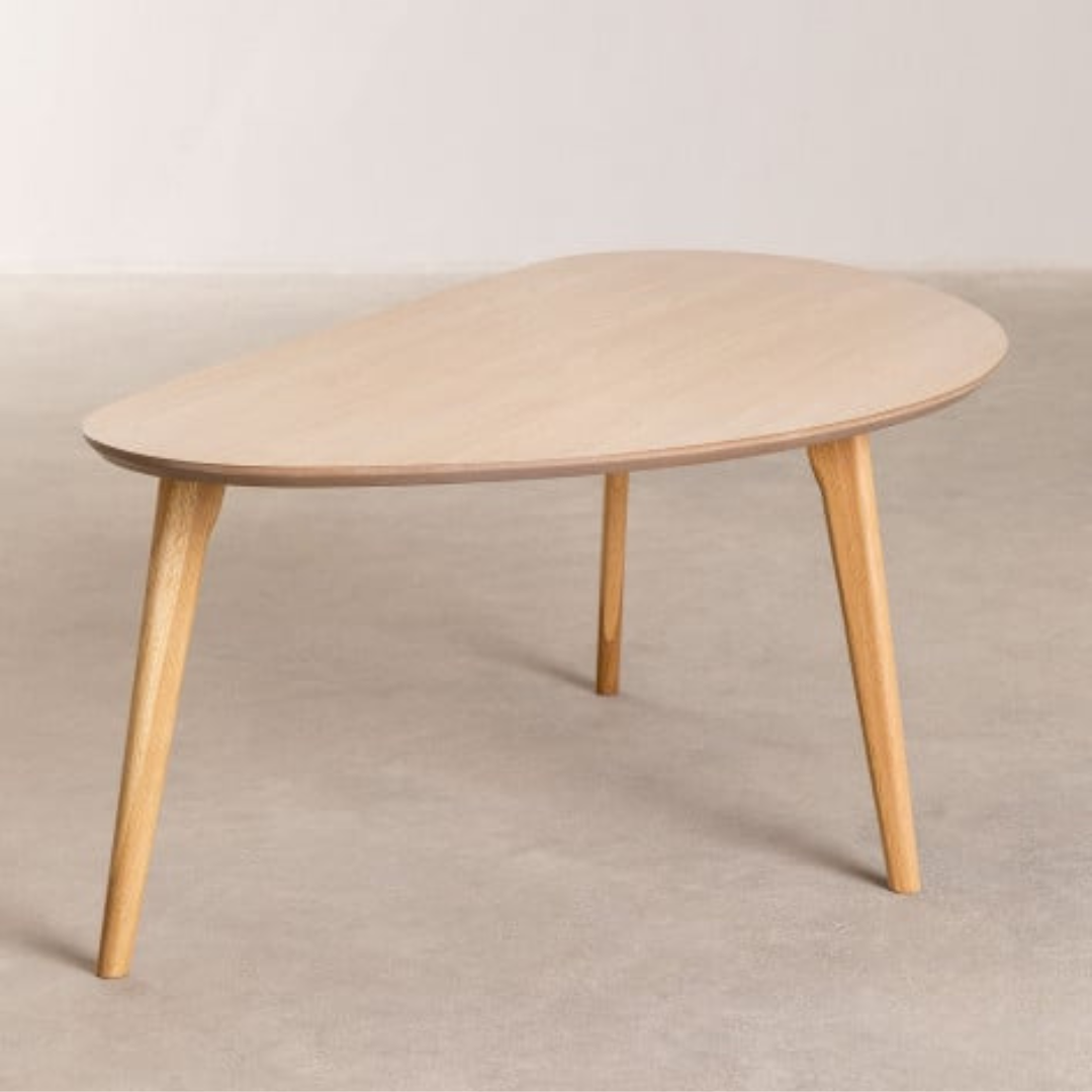 Yavik Side Table in MDF and Oak – Nordic Design