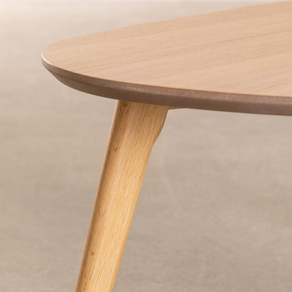 Yavik Side Table in MDF and Oak – Nordic Design