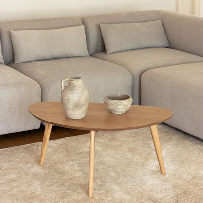Yavik Side Table in MDF and Oak – Nordic Design