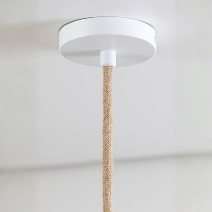 Yereh Rattan Hanging Ceiling Lamp Ø40 cm in Khaki Green