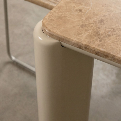 Zanzibar Rectangular Dining Table 220x100 cm MDF & Marble